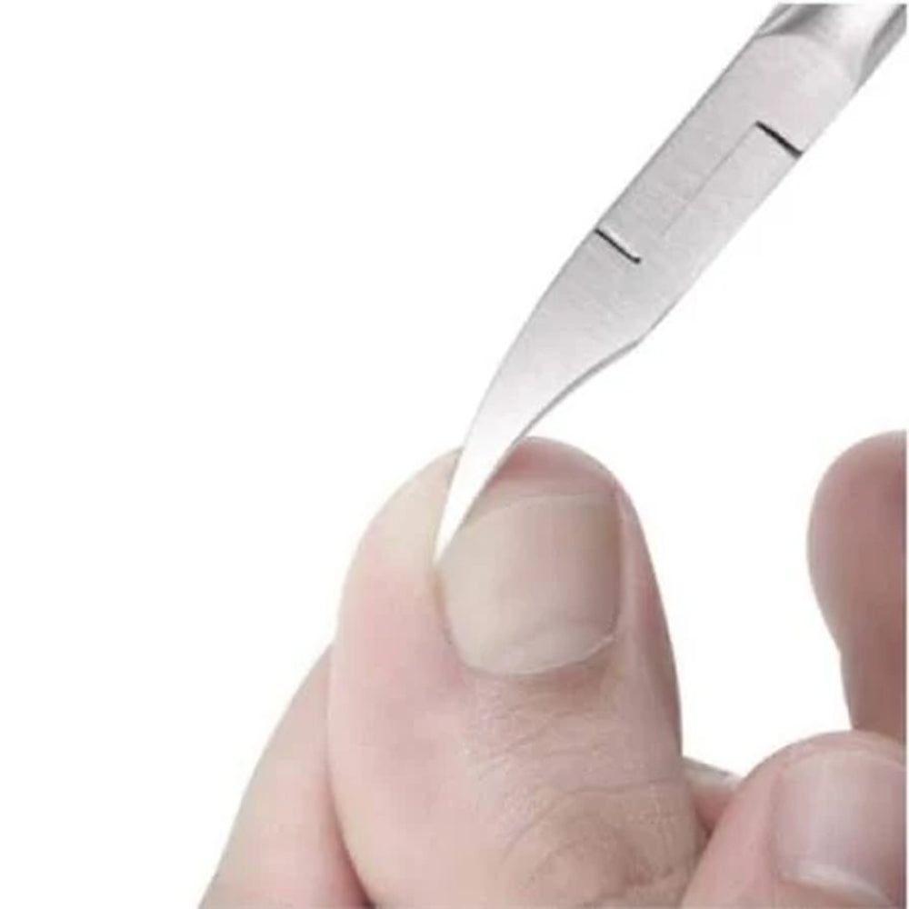 Corta Unhas Côncavo Profissional Aço Inox