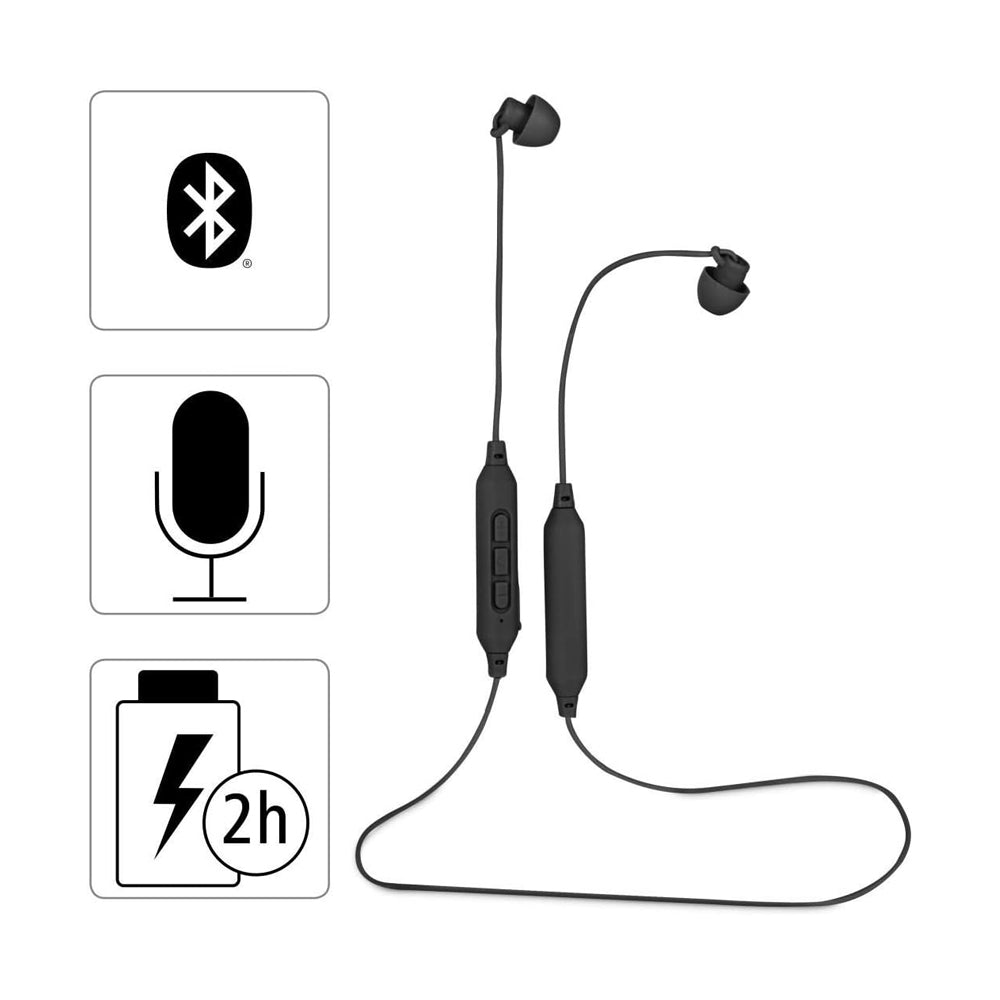 Auriculares Bluetooth Thomson Piccolino Preto