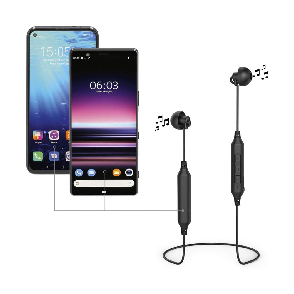 Auriculares Bluetooth Thomson Piccolino Preto