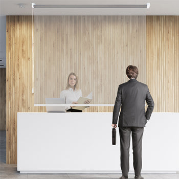 Resguardo de Atendimento Roll Up PET140x200cm