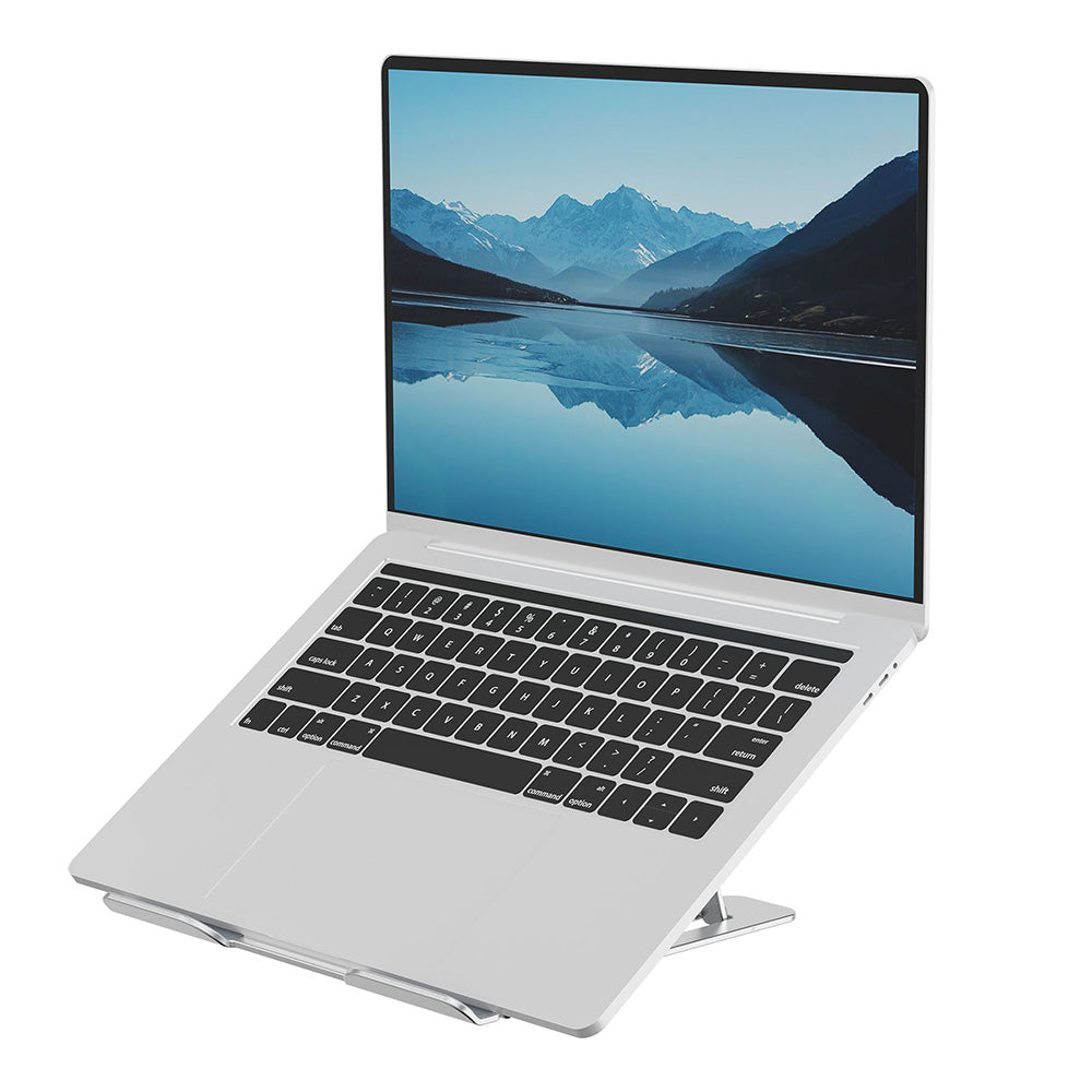Base Notebook até 15 Pol Ajustável Alumia Prata