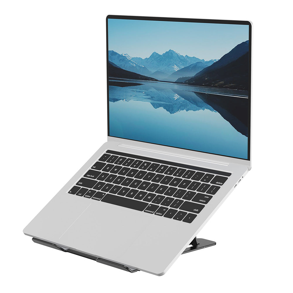 Base Notebook até 15 Pol Ajustável Alumia Preto