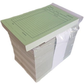 Livro 50 Comandas QDL - 1 Via + Cartolina Pack 10un