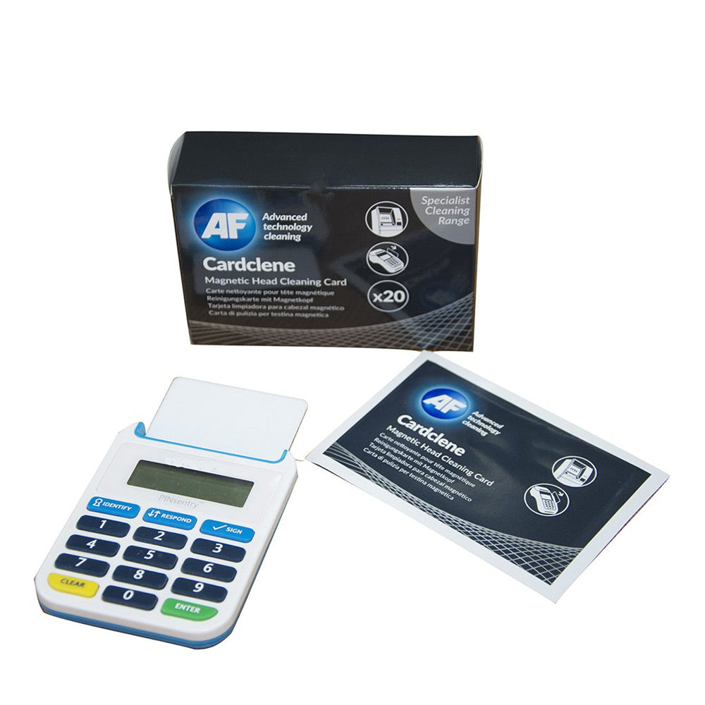 Cartões Magnéticos de Limpeza ATM+POS+CHIP 20un