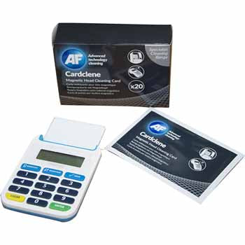 Cartões Magnéticos de Limpeza ATM+POS+CHIP 20un