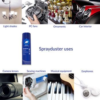 Spray Ar Comprimido Geral Sprayduster Vertical 342ml