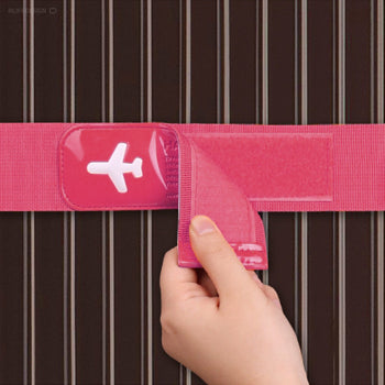 Cinta para Mala de Viagem 5x190cm Rosa