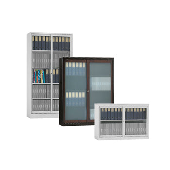 Armario Portas Correr Vidro 4 Prateleiras 1000x420x1950mm