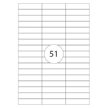Etiquetas 070x016,9mm 100Fls 01294 Apli 5100un