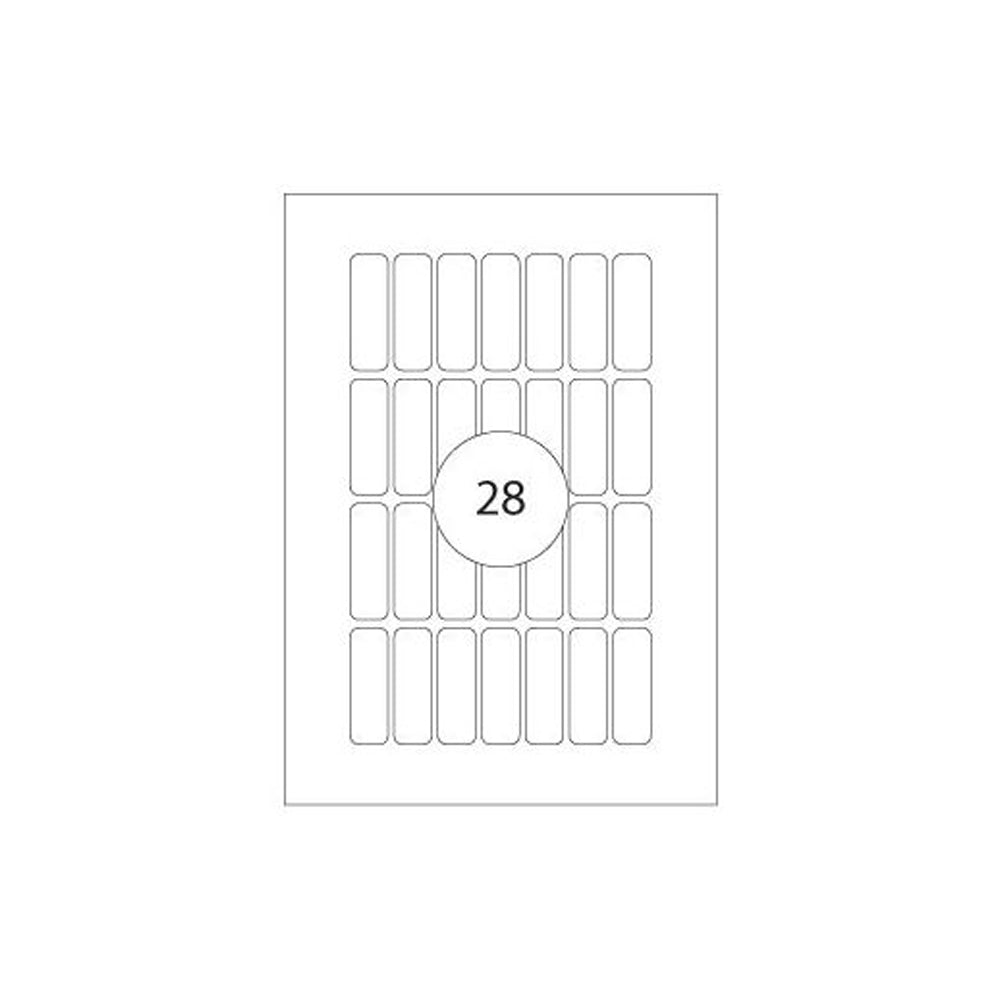 Etiquetas 013x040mm 10Fls A5 01637 Apli 280un