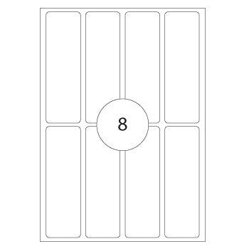 Etiquetas 031x100mm 15Fls A5 01873 Apli 120un