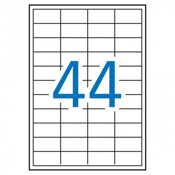 Etiquetas 048,5x025,4mm 500Fls A4 Apli 2200un