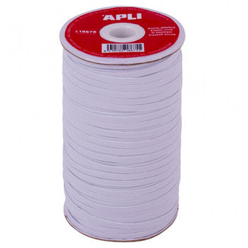 Elástico Fio Silicone Apli Transparente 7mmx100m 1un