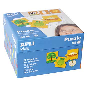 Puzzle Origem dos Alimentos 36 Peças