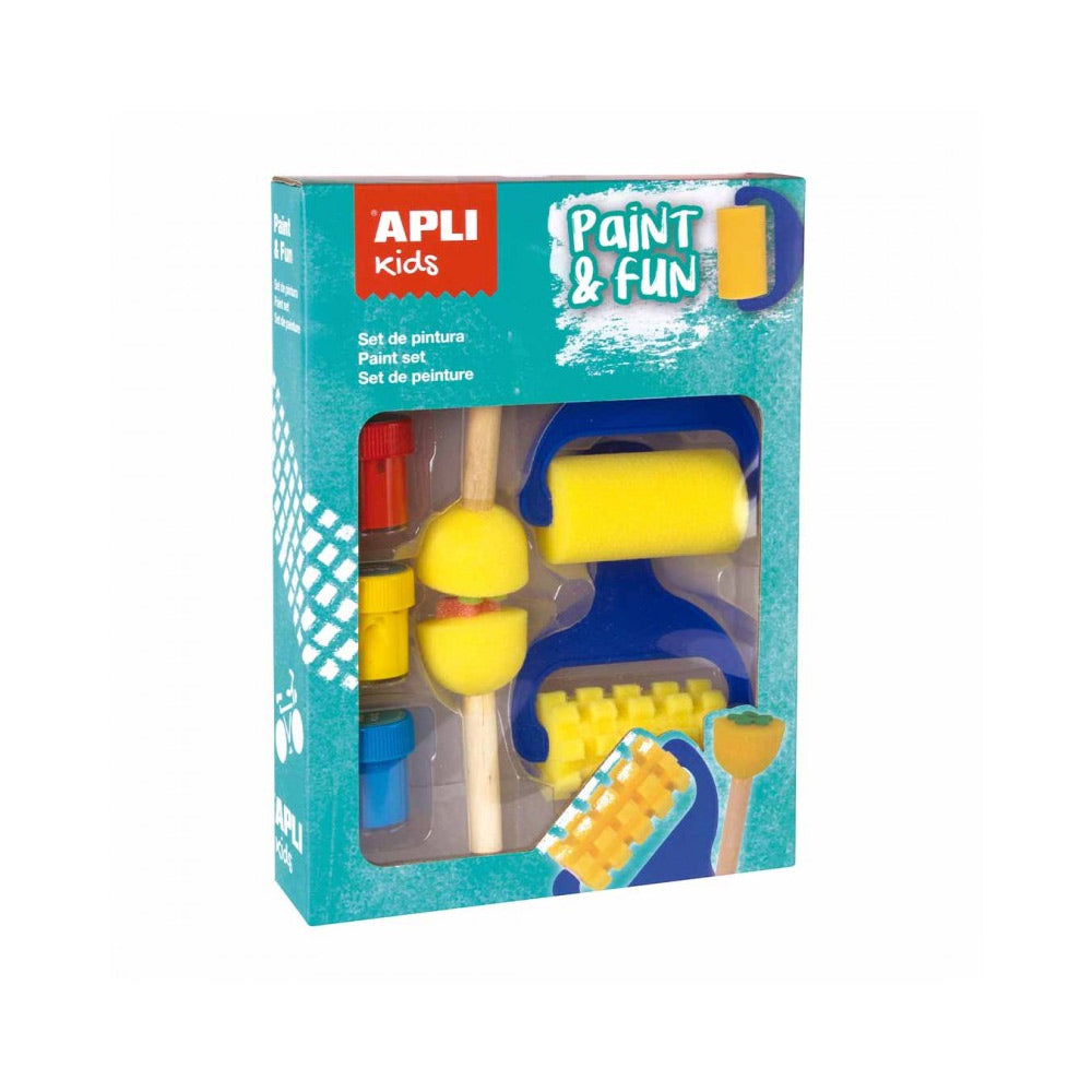 Conjunto Pinturas Apli Kids Paint & Fun