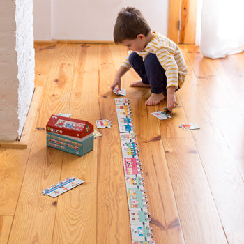 Jogo Puzzle Apli Tema Comboio 20 Peças