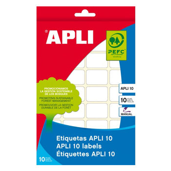 Etiquetas 032x041mm 10Fls A5 Branco Apli 90un