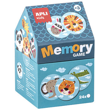 Jogo Casinha de Memória Safari 24 Peças