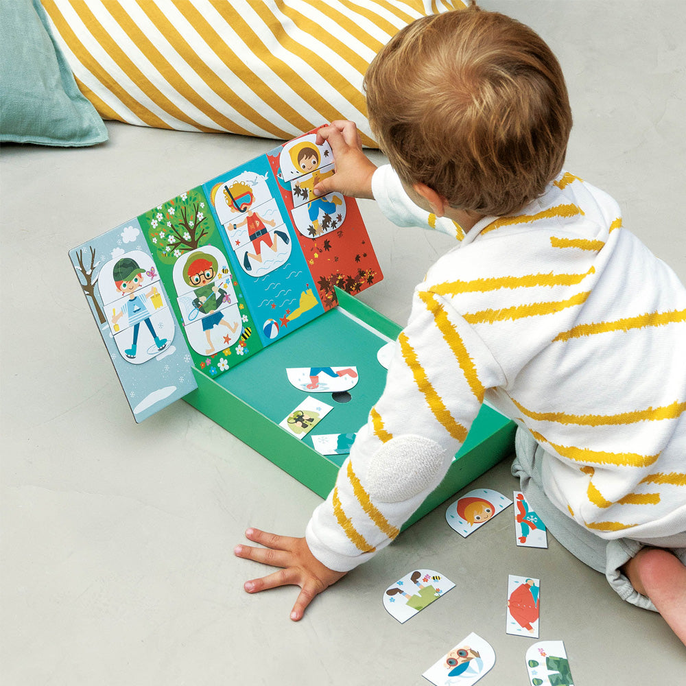 Jogo Educativo Magnético Apli Estações 24 Peças