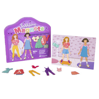 Jogo Magnéticos Moda 42 Peças