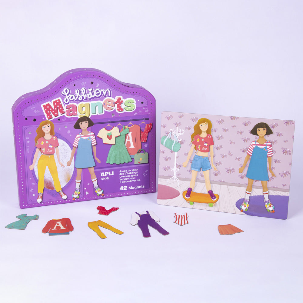 Jogo Magnéticos Moda 42 Peças