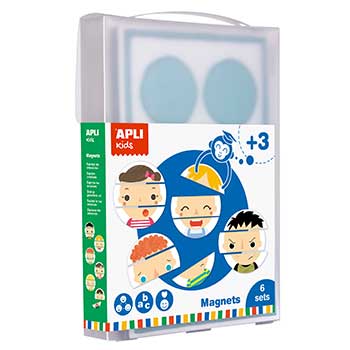 Jogo Magnético Apli Tema Emoções XXL