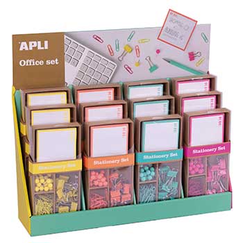 Kit Escritório Apli Soft Coleção Fluor Sortido 1un