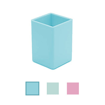 Porta Lápis Silicone Quadrado Soft Nordic Apli Sortido