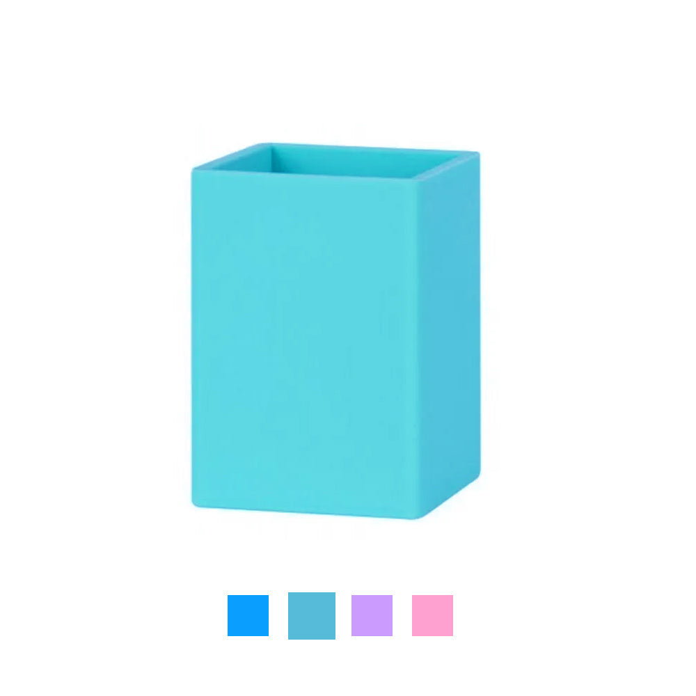 Porta Lápis Silicone Quadrado Soft Nordic Apli Sortido