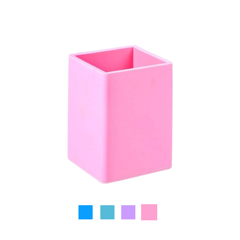Porta Lápis Silicone Quadrado Soft Nordic Apli Sortido