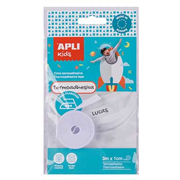 Fita Termoadesiva Têxteis 10mmx3m Apli Kids 1 Rolo