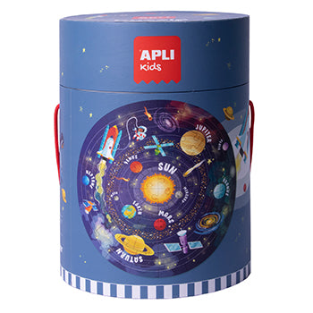 Jogo Educativo Puzzle Apli Sistema Solar 48 Peças