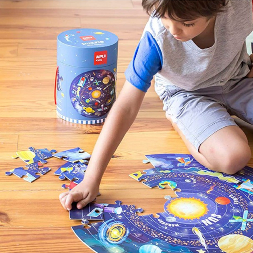 Jogo Educativo Puzzle Apli Sistema Solar 48 Peças