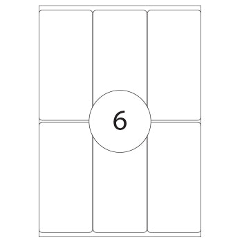 Etiquetas 049x100mm 15Fls A5 Branco Apli 102un