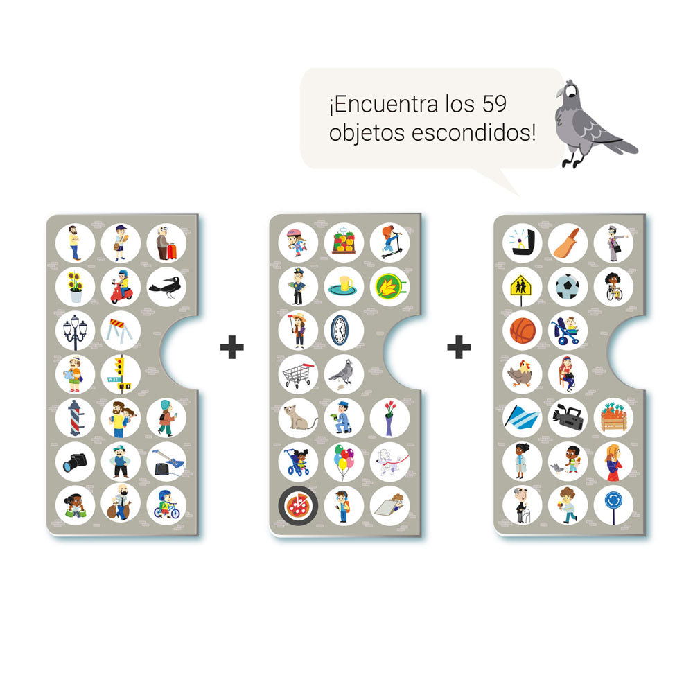 Jogo Educativo Puzzle Apli Observação da Cidade 104 Peças