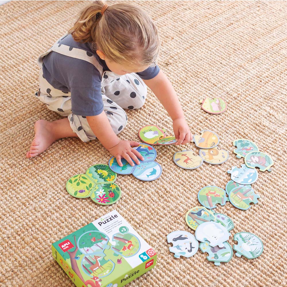 Puzzle Trio Animais 24 Peças
