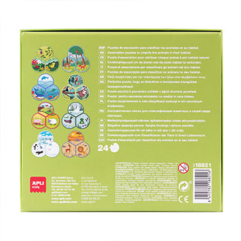 Puzzle Trio Animais 24 Peças