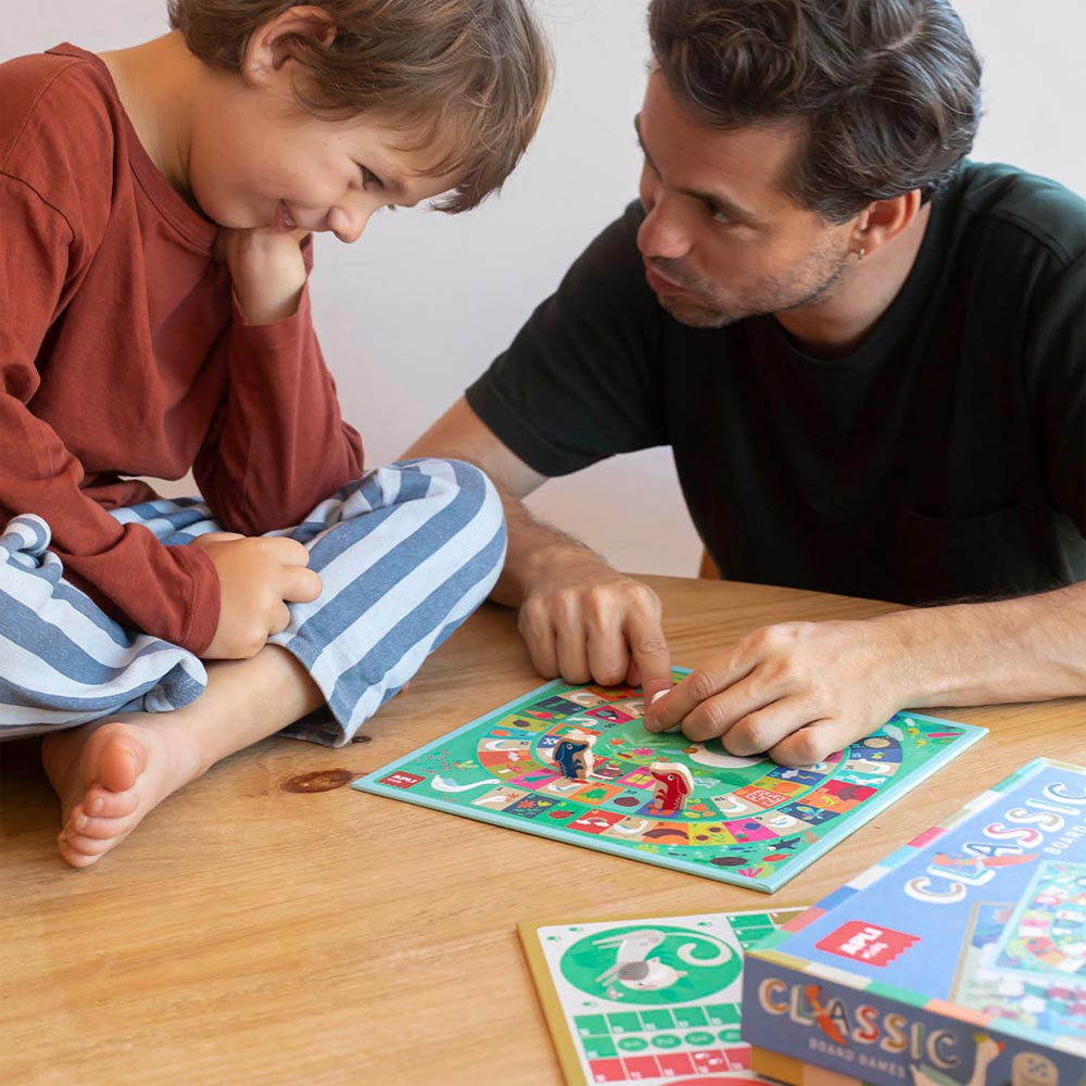 Jogo Apli Kids Clássico Tabuleiro 4 em 1
