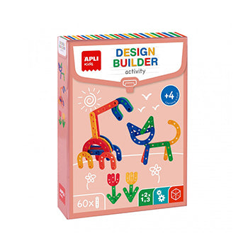 Jogo Educativo Apli Peças de Conexão 60 Peças