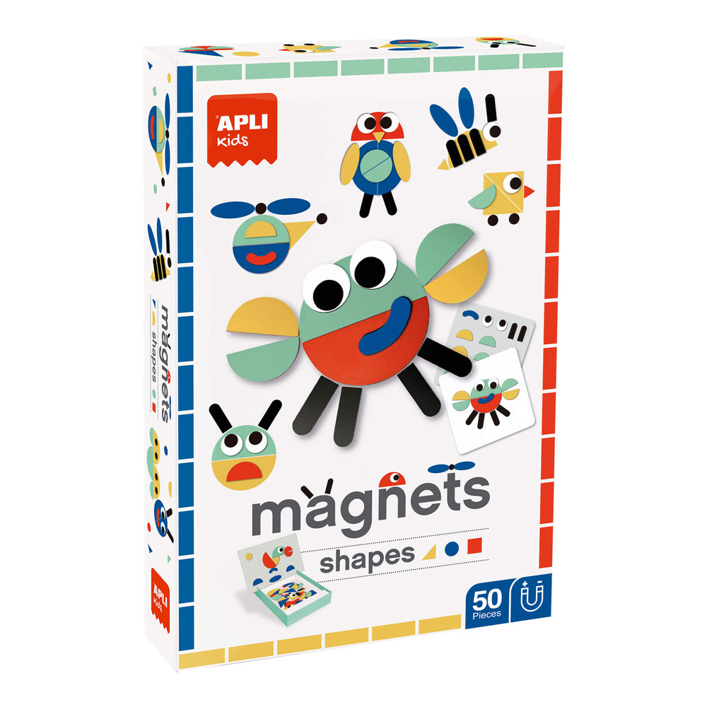 Jogo Educativo Apli Kids Magnets Shapes 50 peças