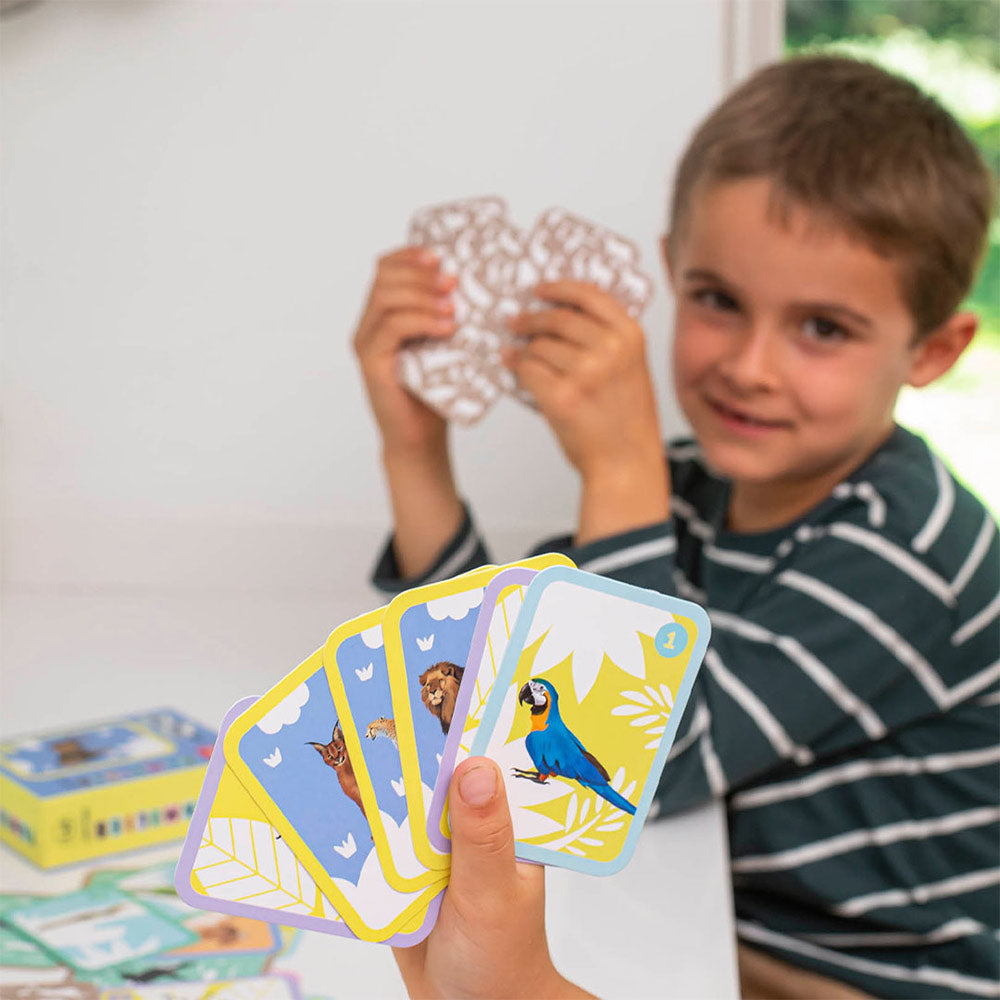 Jogo Apli Kids Família Animais 48 Cartas