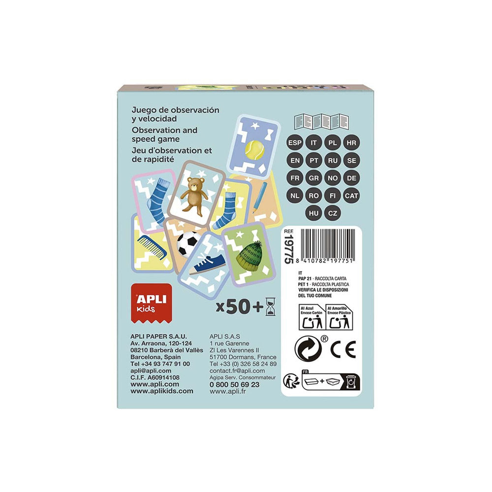 Jogo Apli Kids Encontra Primeiro! 50 Cartas