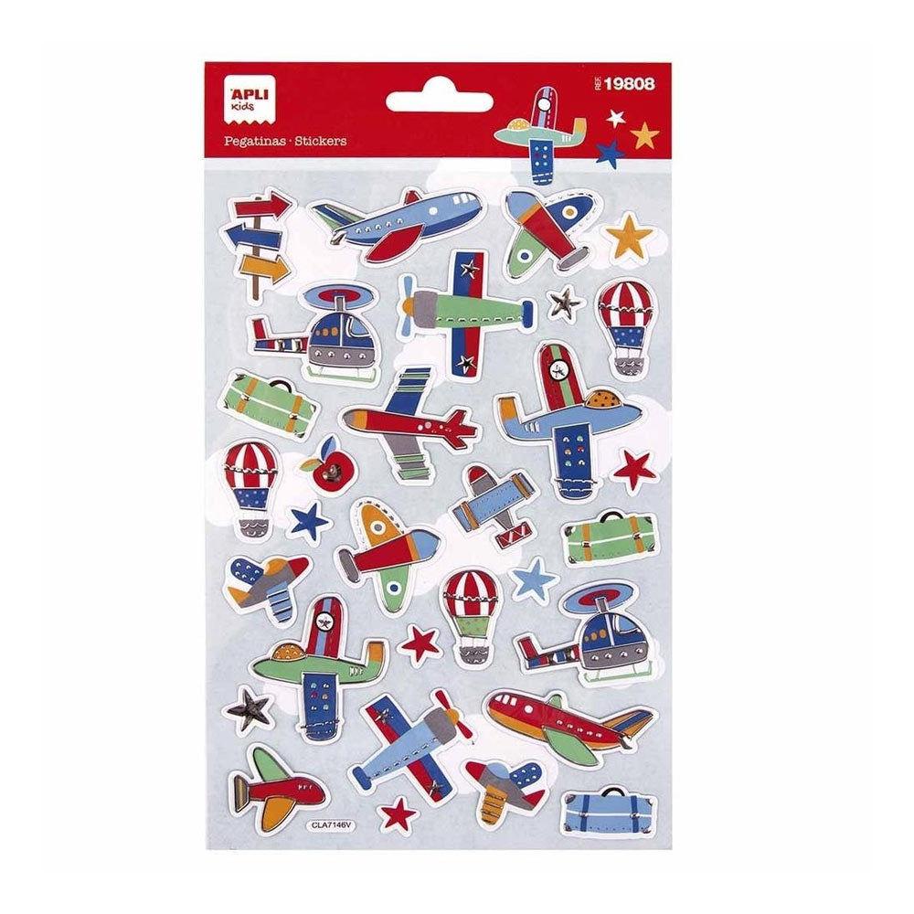 Autocolante Veículos Aéreos 1 Folha