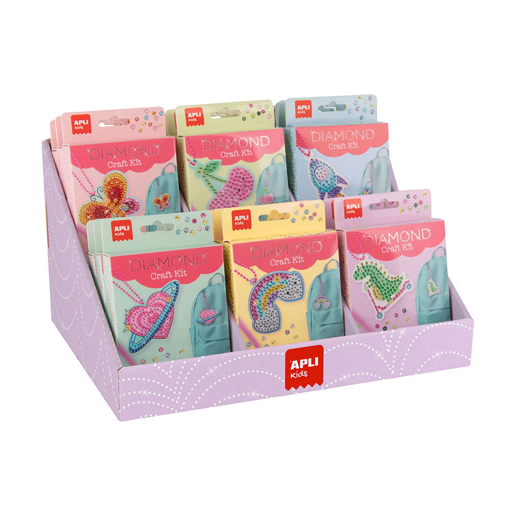 Kit Adereços DIY Craft Kits Apli Kids Expositor 18un