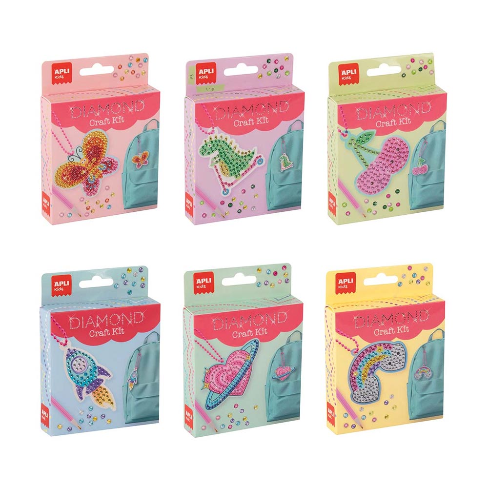 Kit Adereços DIY Craft Kits Apli Kids Expositor 18un