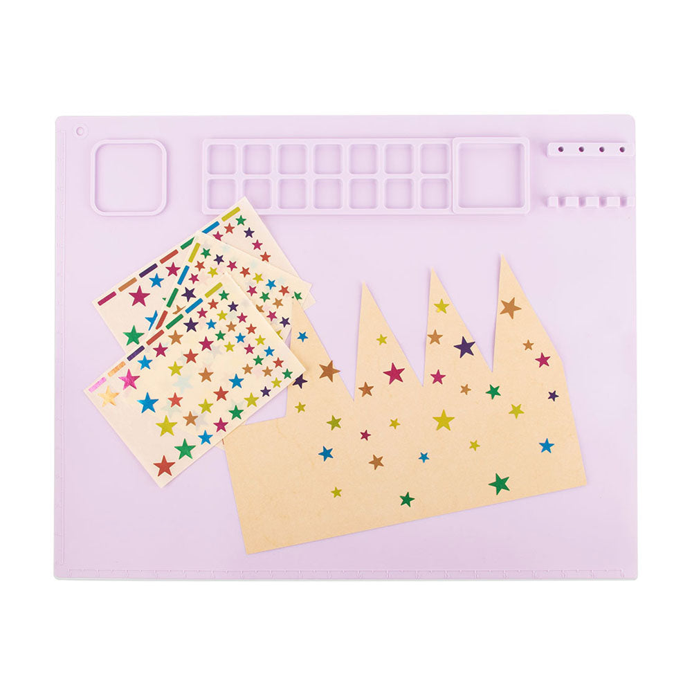 Tapete Lavável de Silicone para Pinturas Lilás