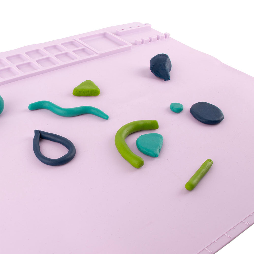 Tapete Lavável de Silicone para Pinturas Lilás