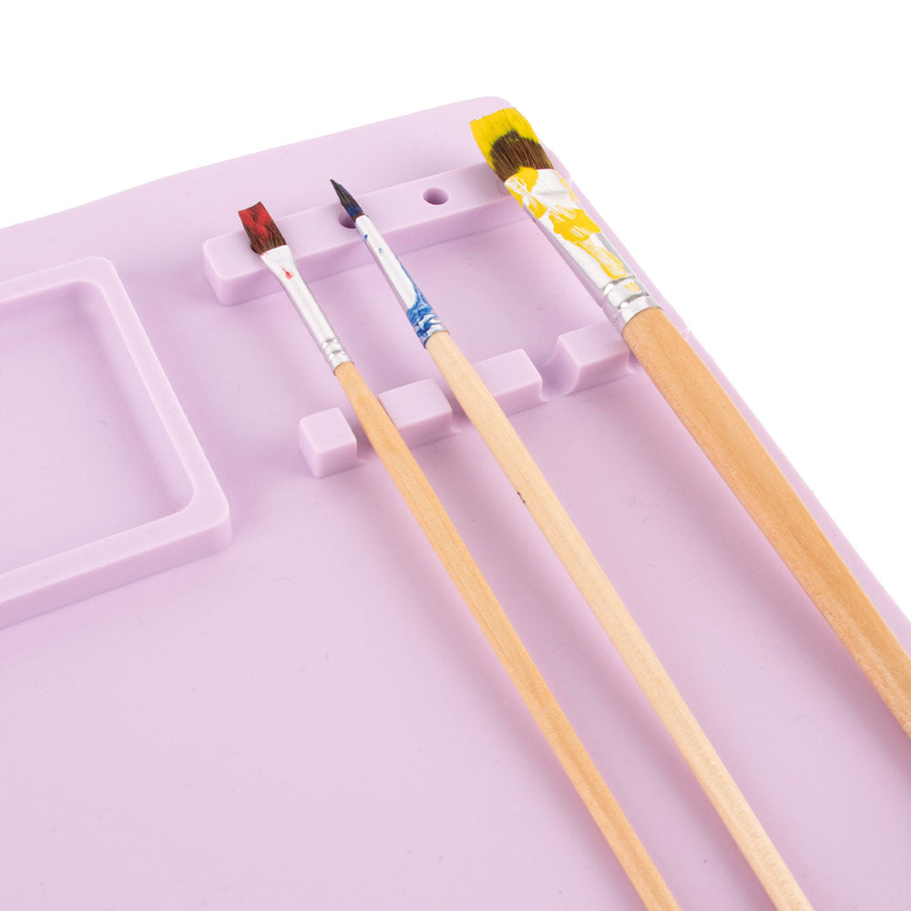Tapete Lavável de Silicone para Pinturas Lilás