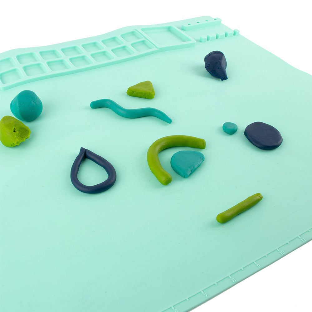 Tapete Lavável de Silicone para Pinturas Verde