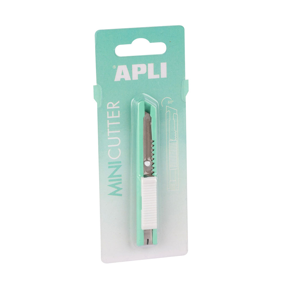 Cortante X-Acto Apli Mini Cutter Nordik Menta